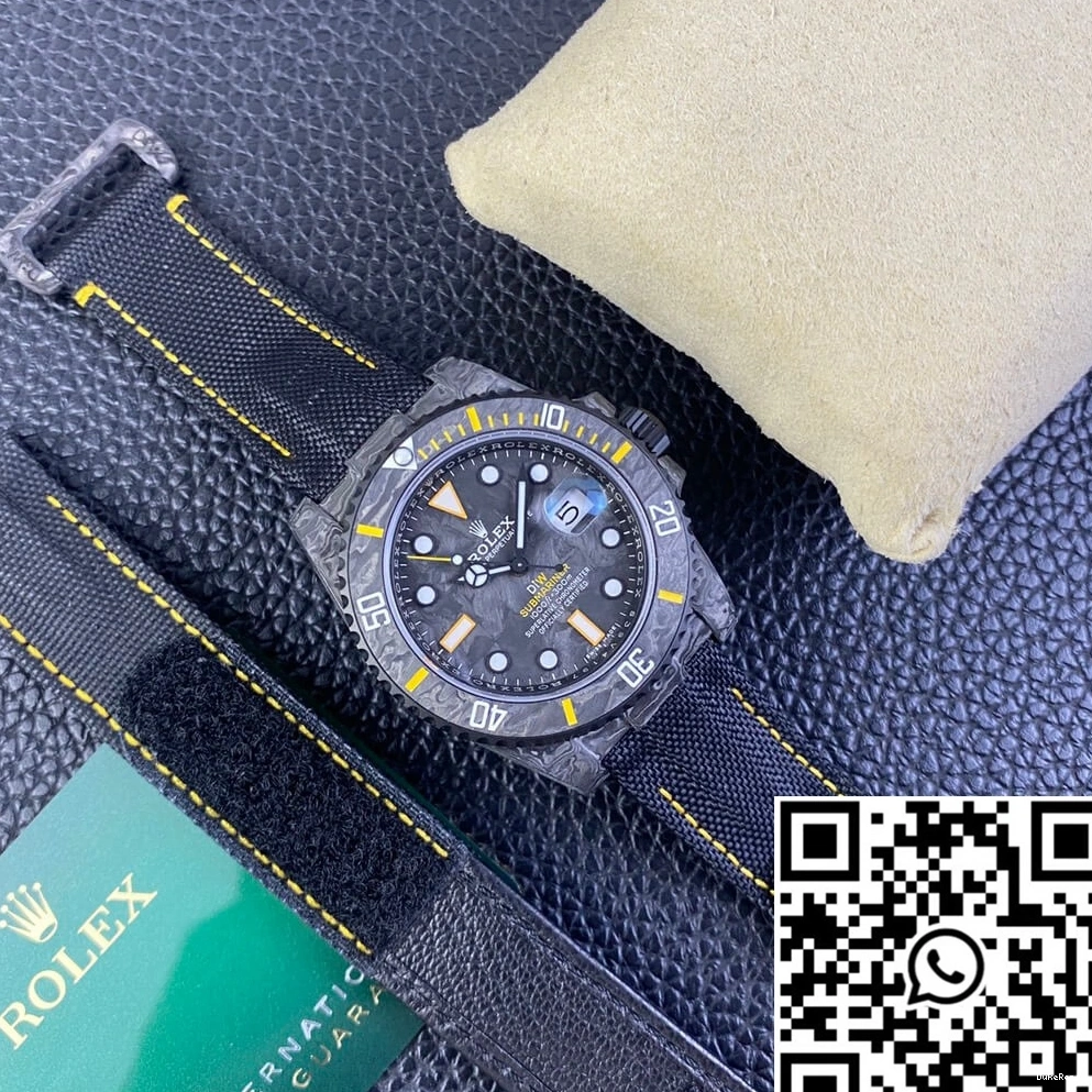 Submariner Carbon DIW Bezel Factory VS Black Fiber Rolex 0506